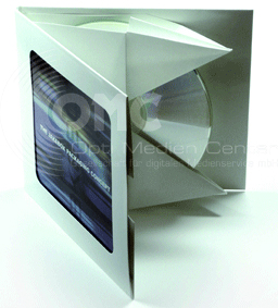 Jakebox CD, weiß mit Fenster