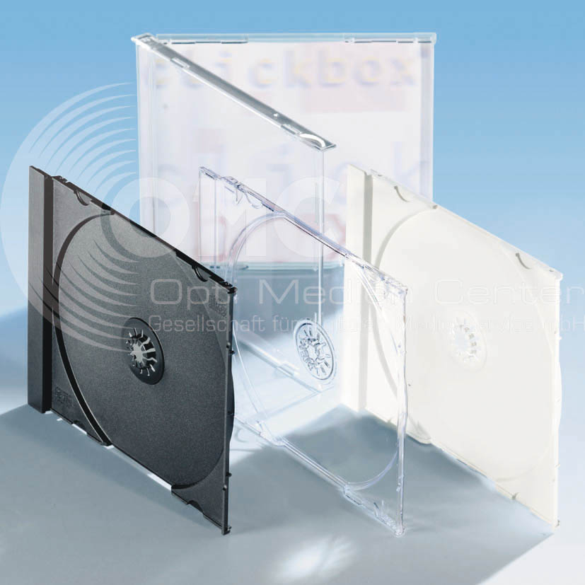 CD-Tray glasklar für Jewelbox 